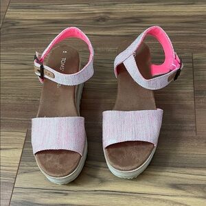 TOMS Light Pink Women's Sandals